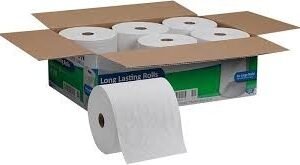 Marathon Hardwound Roll 1-Ply White Paper Towels